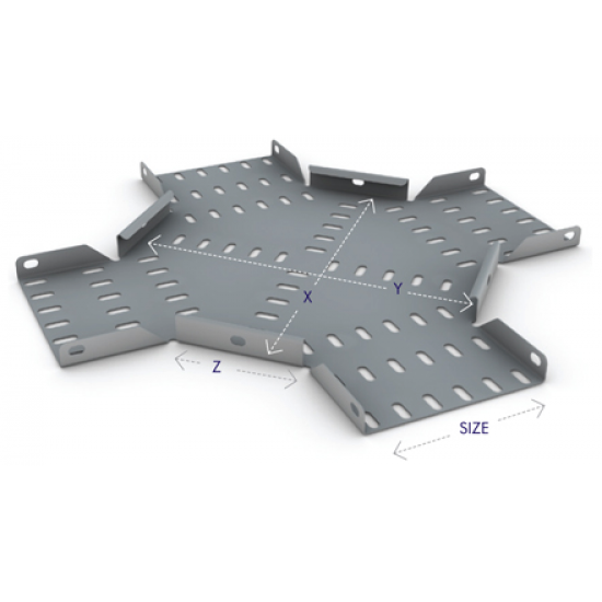 150mm Medium Duty 4 Way Intersec
