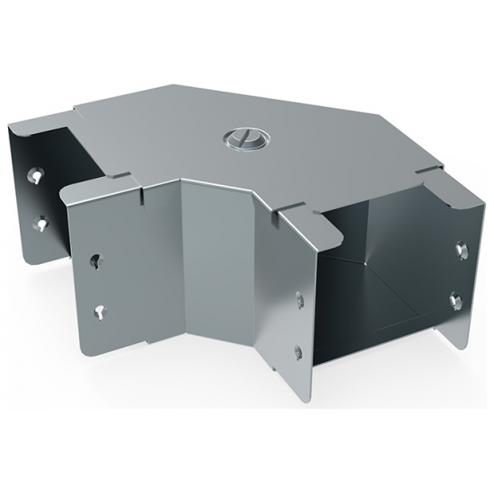 50x50mm 90Deg Flat Top Lid Bend