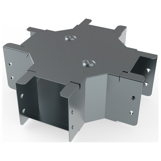 Lighting Trunking 4 Way Intersec