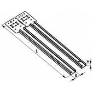 Britclips Extendable Sliding Bracket for Electrical Boxes and Conduit
