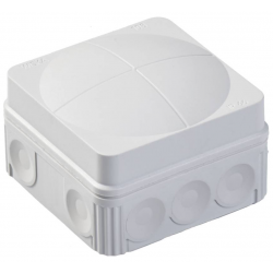 Wiska 10060622 Combi 108 WH Junction Box IP66 Adaptable Box 76x76x51mm White