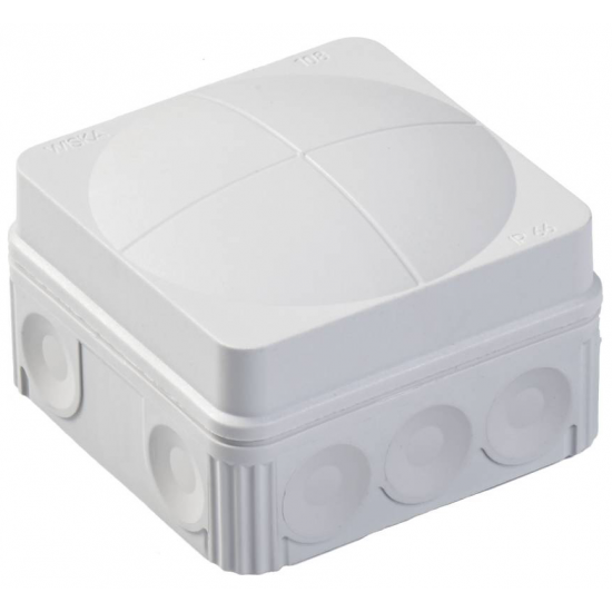 Wiska 10060622 Combi 108 WH Junction Box IP66 Adaptable Box 76x76x51mm White