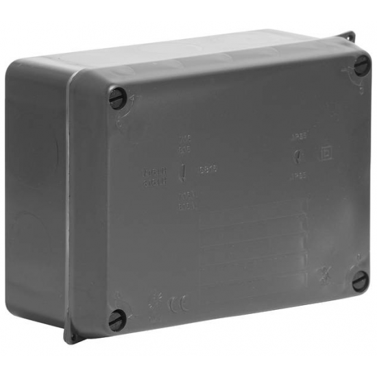 Wiska WIB2/B 816N Junction Box IP66 Adaptable Box 160x120x71mm Black