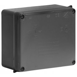 Wiska WIB3/B 817N Junction Box IP66 Adaptable Box 160x135x70mm Black